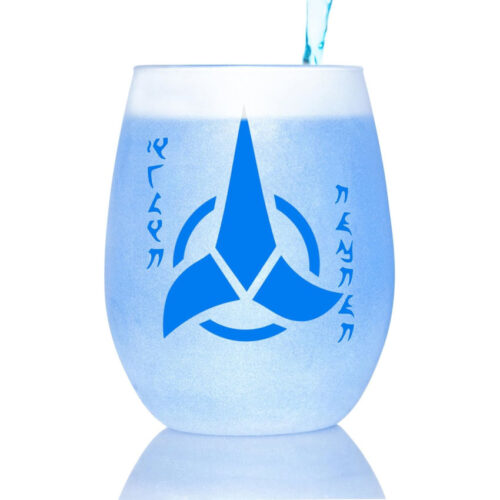 Star Trek Trinkglas Klingonischer Blutwein