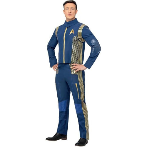 Star Trek Discovery Kostüm Herren Commando Oberteil und Hose