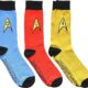 Star Trek TOS Socken rot gelb blau