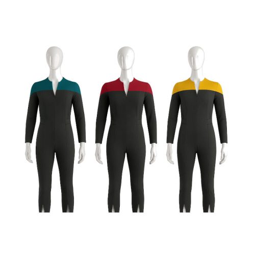 Star Trek DS9 Uniformen in versch Farben