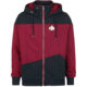 Star Trek Hoodie The Next Generation Kommando schwarz rot